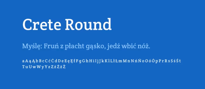 Crete-Round-materialy-Darmowe-fonty-z-polskimi-znakami