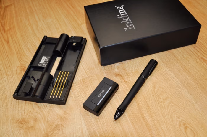 Piórko Wacom Inkling wraz z etui i pudełkiem