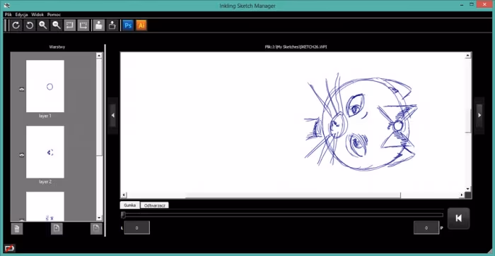 Program Inkling Sketch Manager