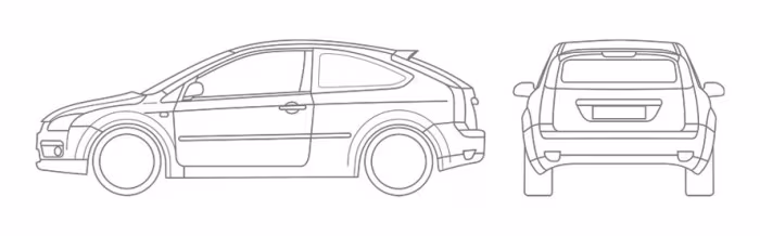 01 blueprint samochod