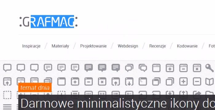 03 Logotyp font zamiast obrazka