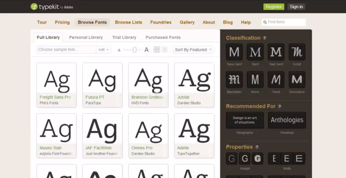 04 Typekit