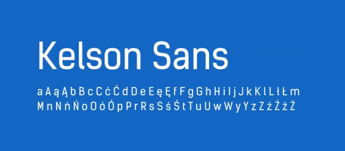 06 Kelson Sans Darmowe fonty z polskimi znakami