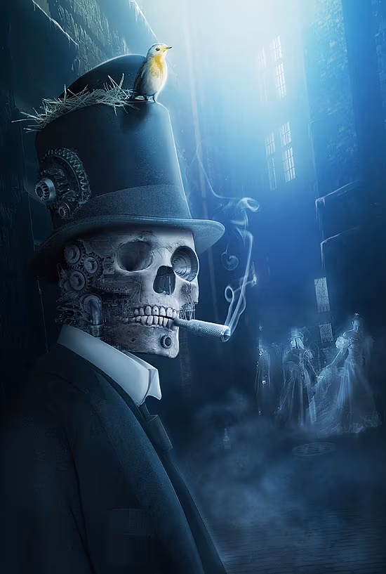 SlashThree XII SteamPunk __ Old London Memories
