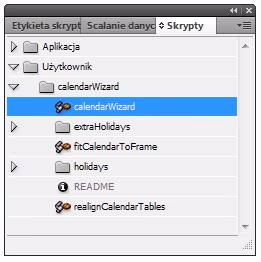 03 Projektujemy kalendarz z imieninami Indesign Kalendarium
