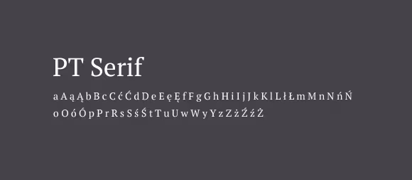 09 - PT Serif