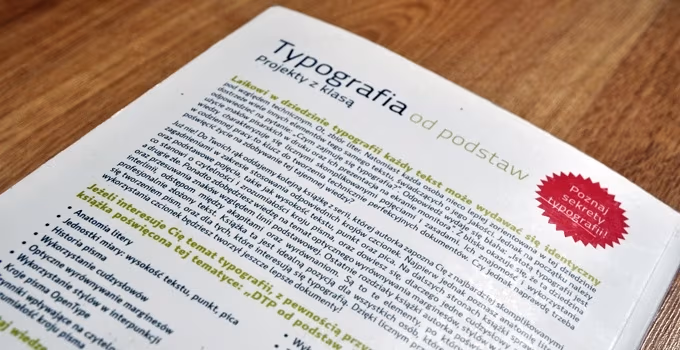 06 Typografia od podstaw. Projekty z klasa Robin Williams. Recenzja