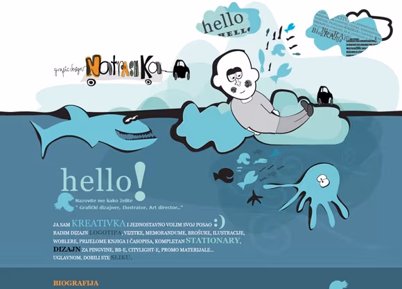 10 Inspirujace strony wykorzystujace ilustracje